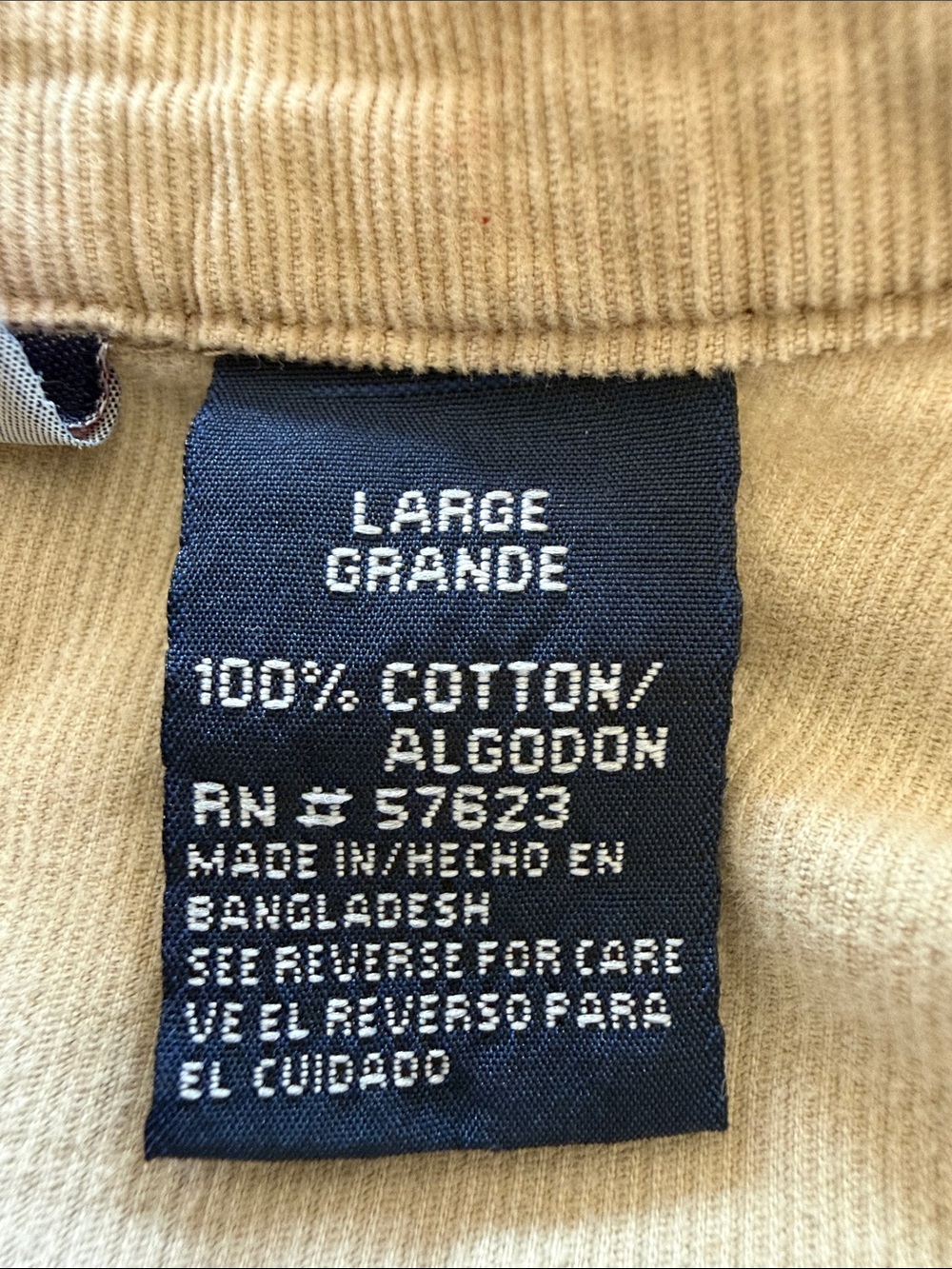 Utility Button-Front Jacket in Tan - Picture 5 of 5